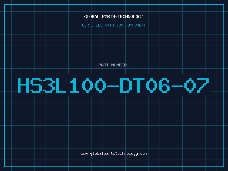 Aviation Part HS3L100-DT06-07