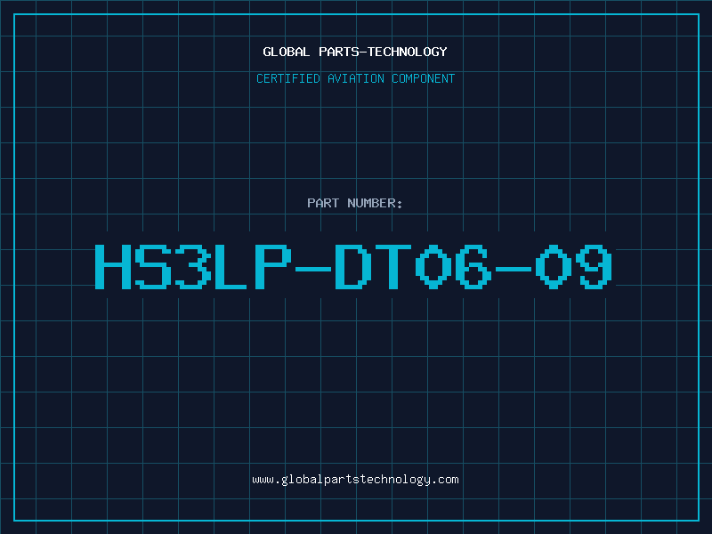 Aviation Part HS3LP-DT06-09