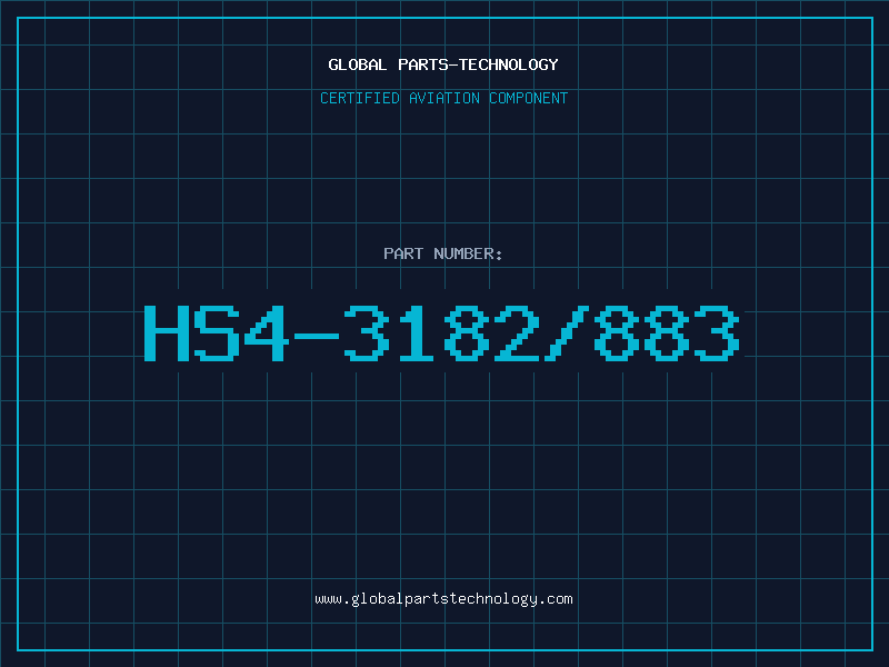 Aviation Part HS4-3182/883