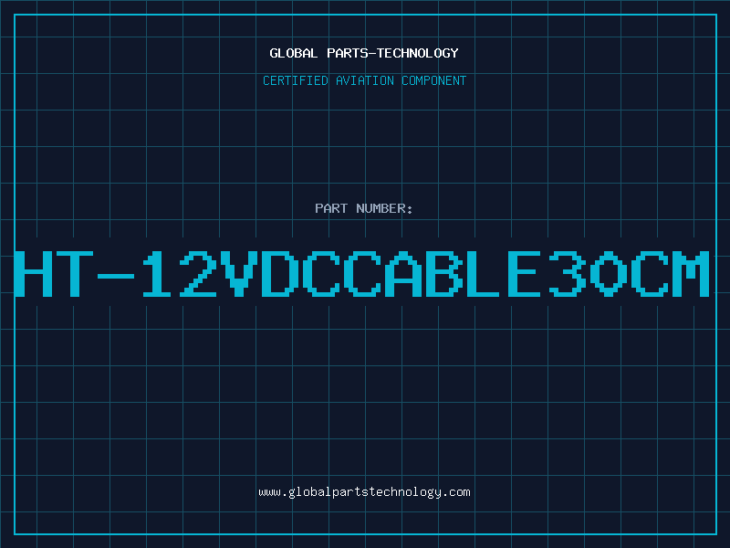 Aviation Part HT-12VDCCABLE30CM