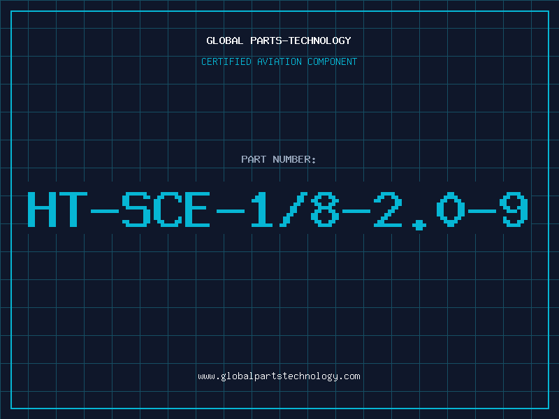 Aviation Part HT-SCE-1/8-2.0-9