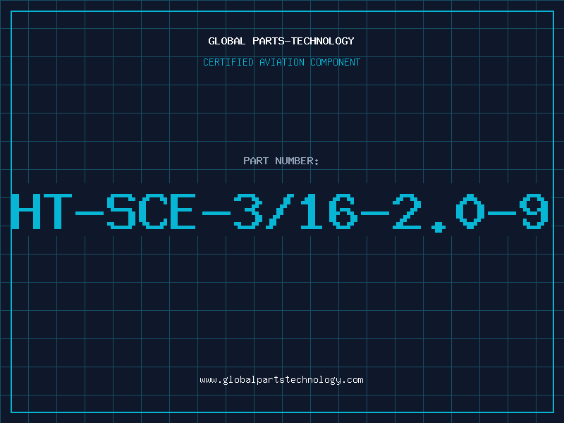 Aviation Part HT-SCE-3/16-2.0-9