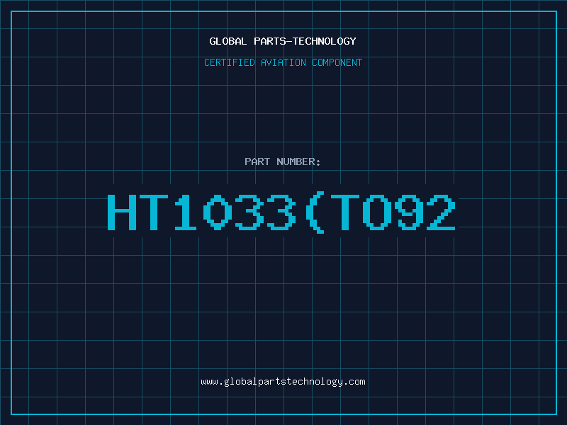 Aviation Part HT1033(TO92