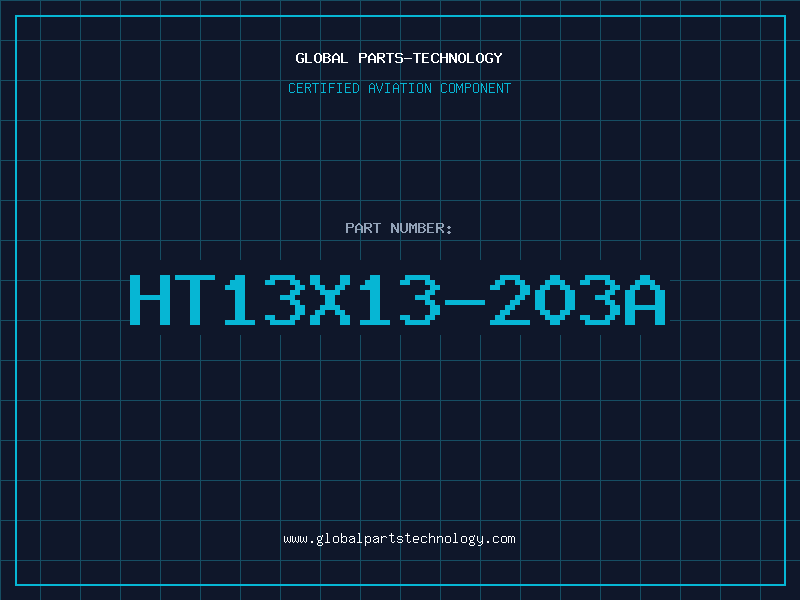 Aviation Part HT13X13-203A