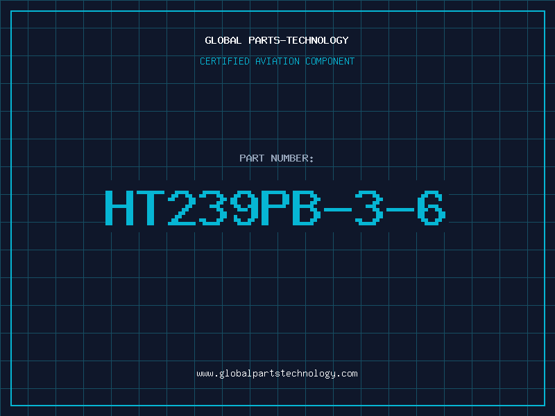 Aviation Part HT239PB-3-6
