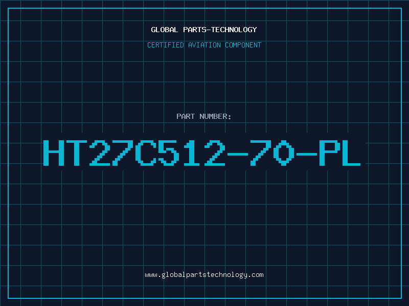 Aviation Part HT27C512-70-PL