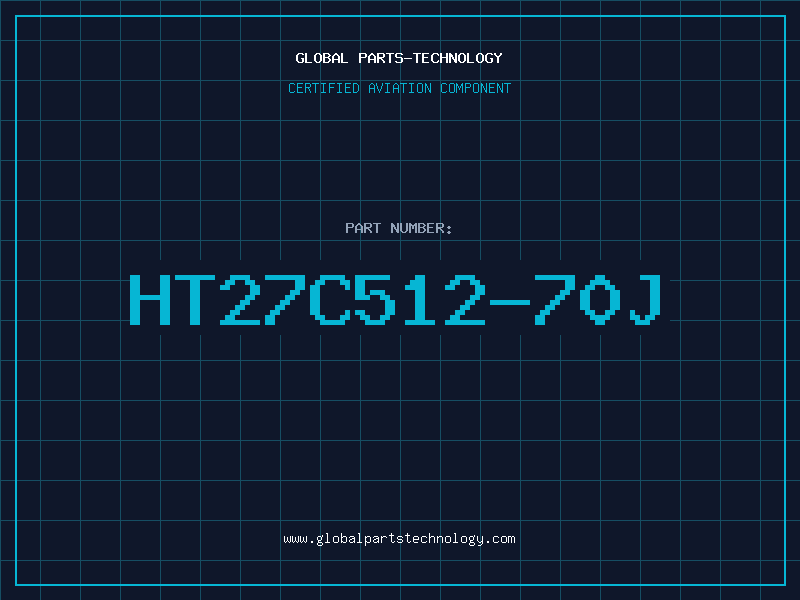 Aviation Part HT27C512-70J