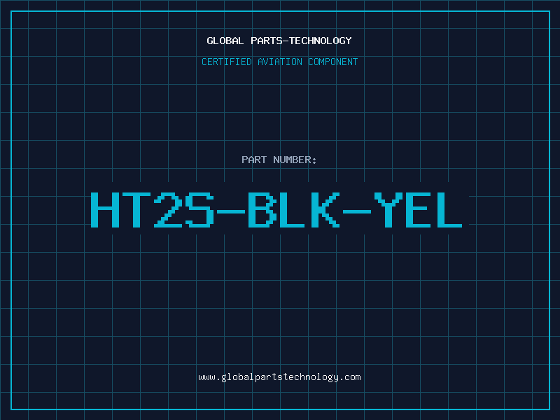 Aviation Part HT2S-BLK-YEL