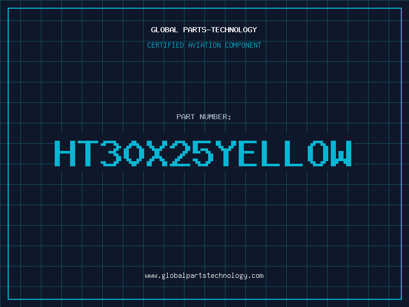 Aviation Part HT30X25YELLOW