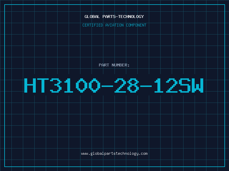 Aviation Part HT3100-28-12SW