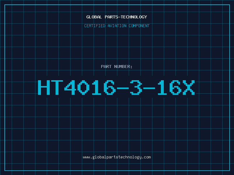 Aviation Part HT4016-3-16X
