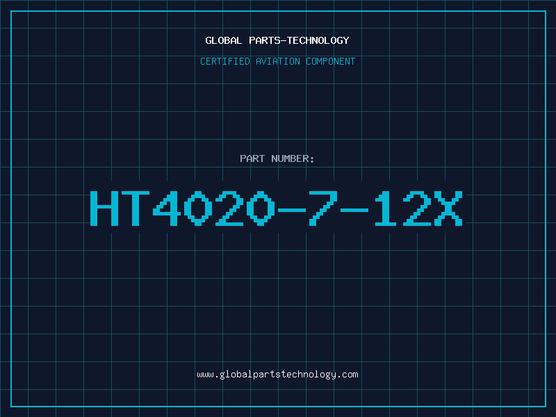 Aviation Part HT4020-7-12X