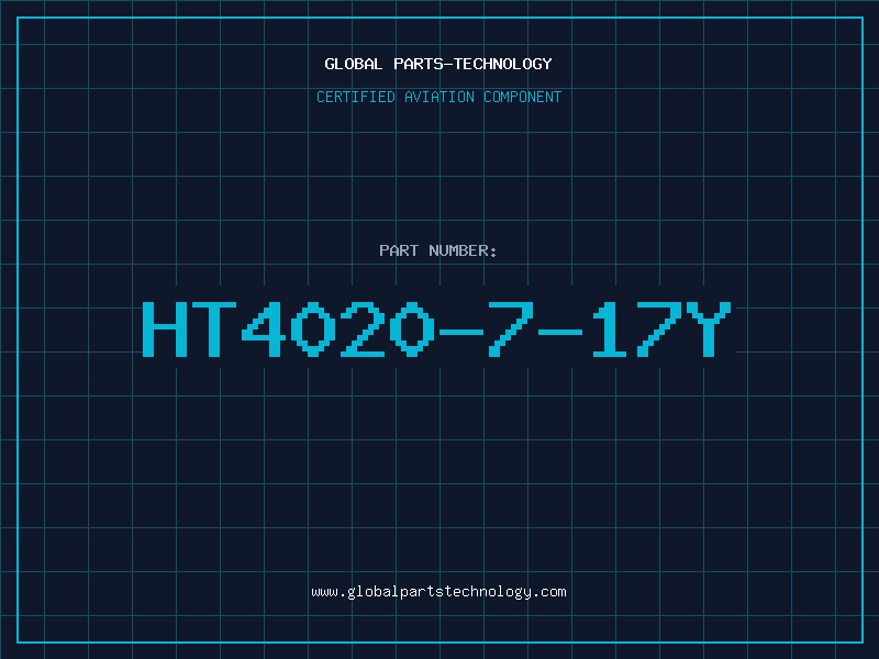 Aviation Part HT4020-7-17Y