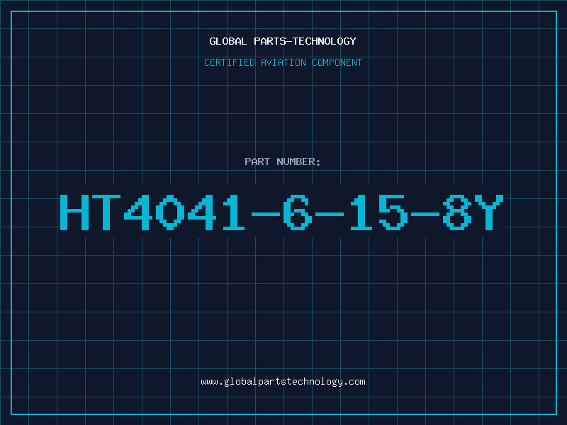Aviation Part HT4041-6-15-8Y
