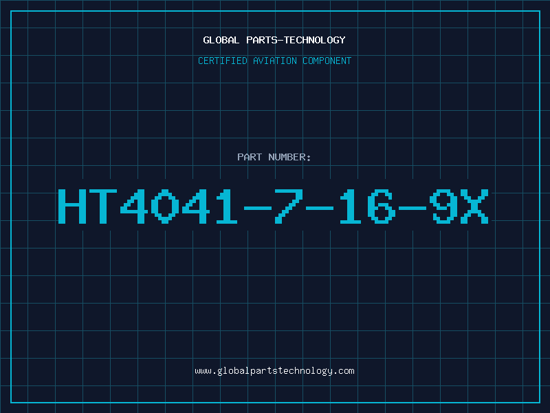 Aviation Part HT4041-7-16-9X