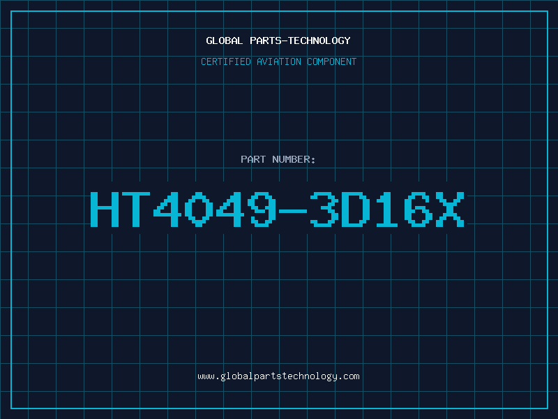Aviation Part HT4049-3D16X
