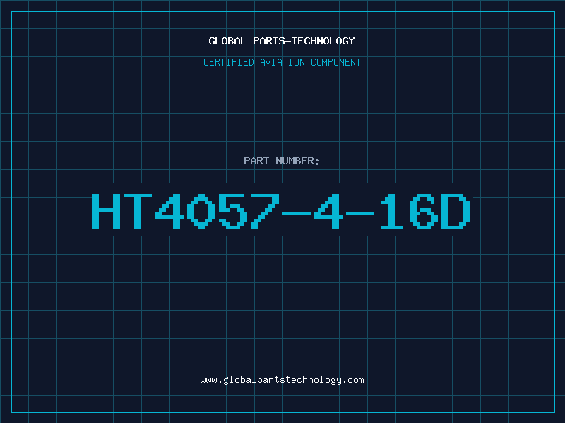 Aviation Part HT4057-4-16D