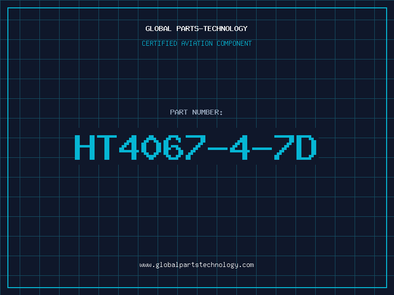 Aviation Part HT4067-4-7D