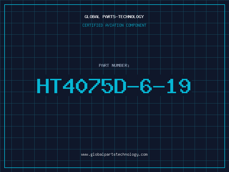 Aviation Part HT4075D-6-19