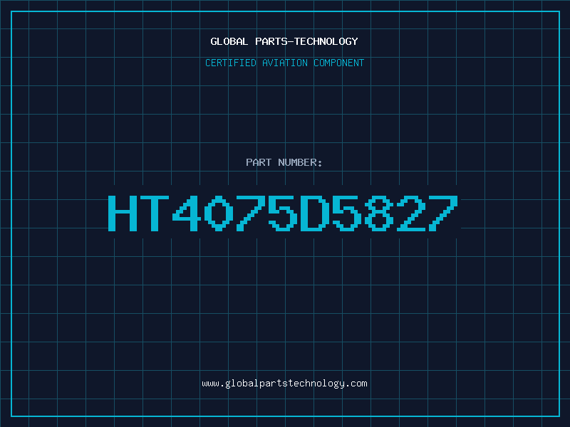 Aviation Part HT4075D5827