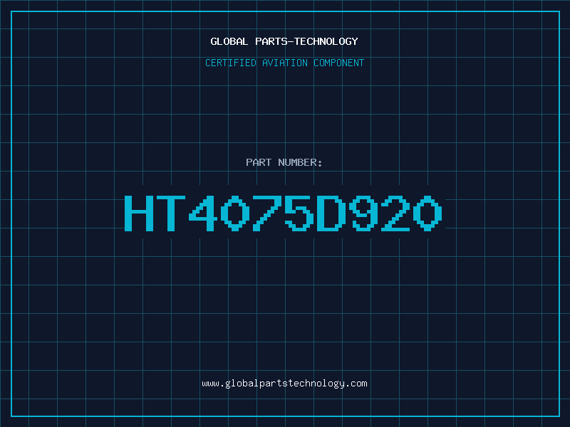Aviation Part HT4075D920
