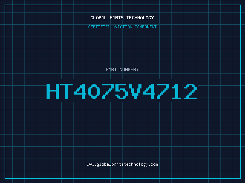 Aviation Part HT4075V4712