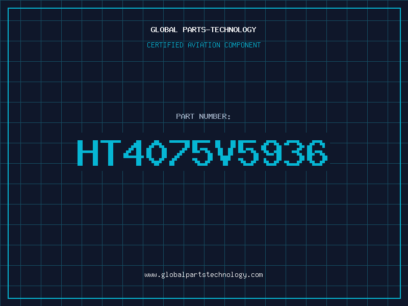 Aviation Part HT4075V5936