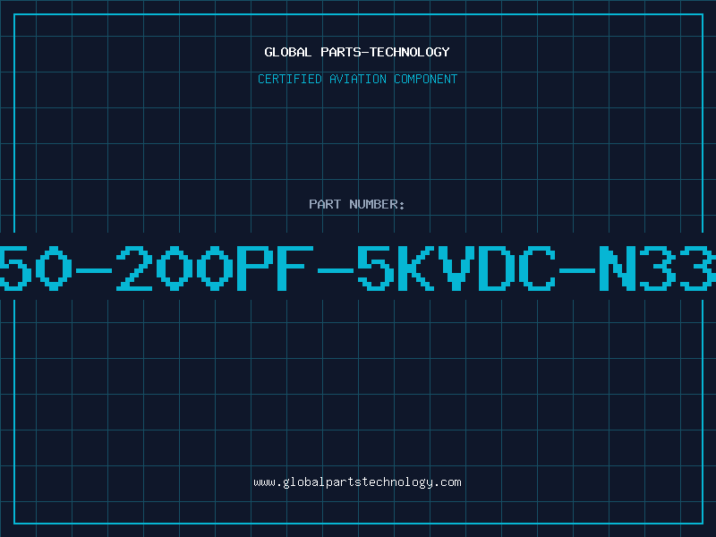 Aviation Part HT50-200PF-5KVDC-N3300