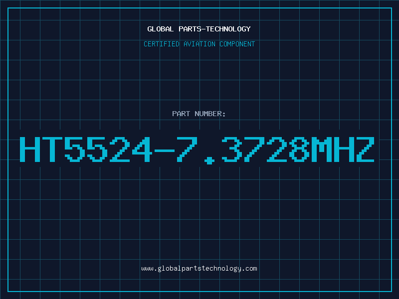 Aviation Part HT5524-7.3728MHZ
