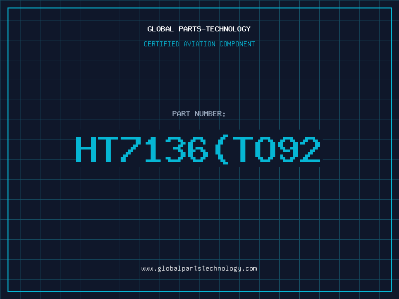 Aviation Part HT7136TO92