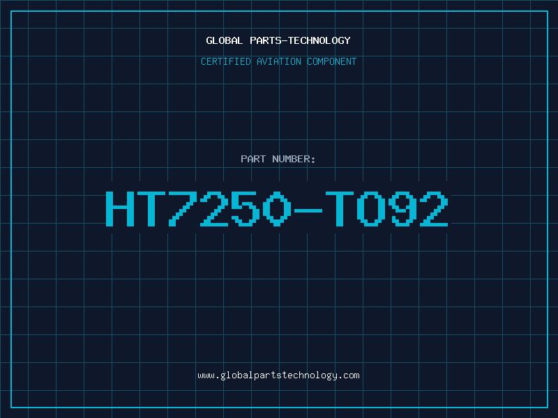 Aviation Part HT7250-TO92