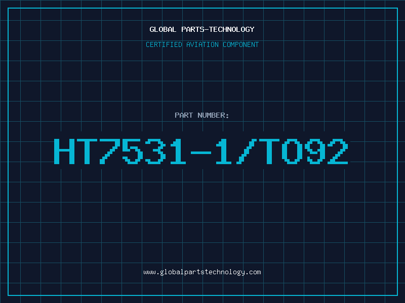 Aviation Part HT7531-1/TO92