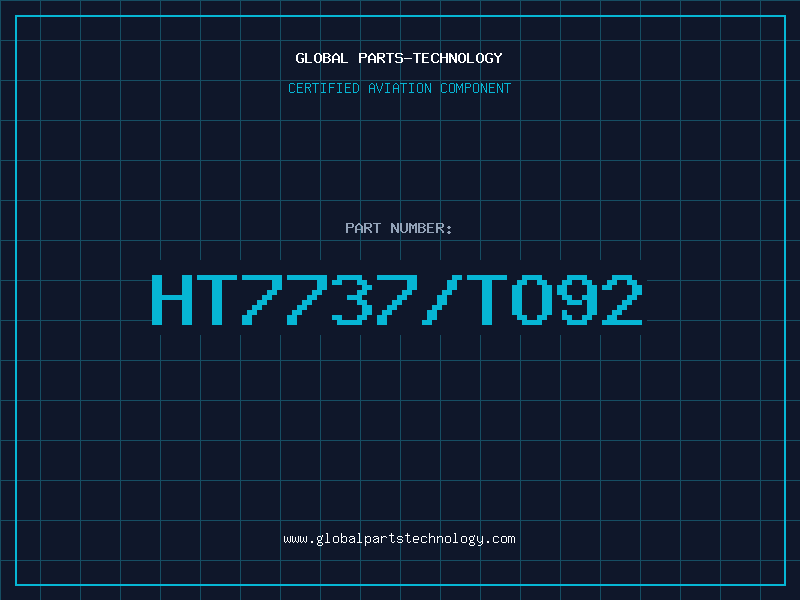 Aviation Part HT7737/TO92
