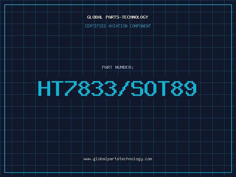 Aviation Part HT7833/SOT89