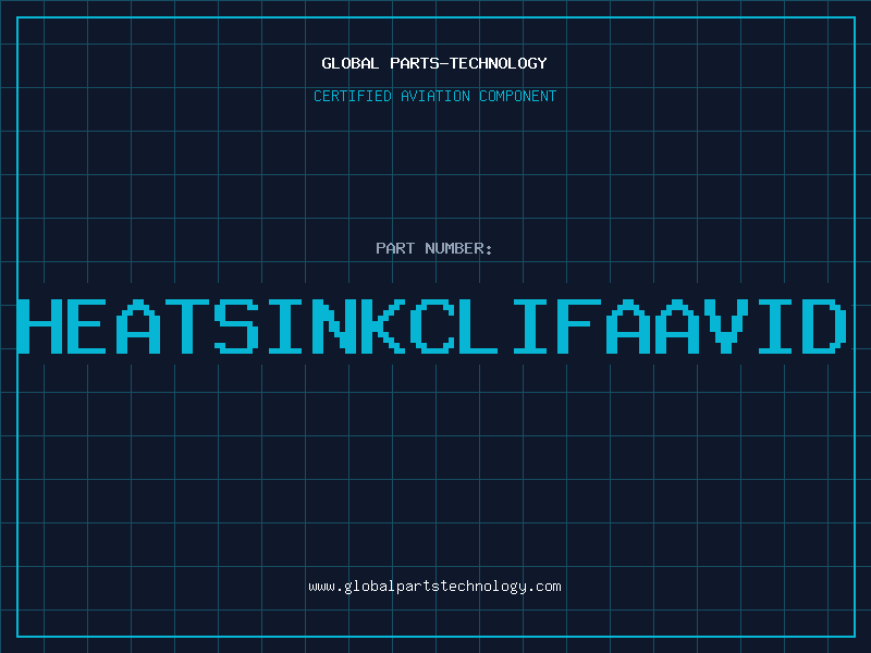 Aviation Part HeatsinkClifAavid