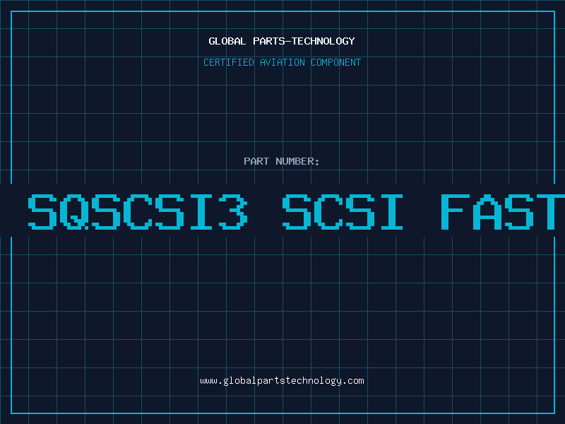 Aviation Part I/O BD SQSCSI3 SCSI FAST & WID