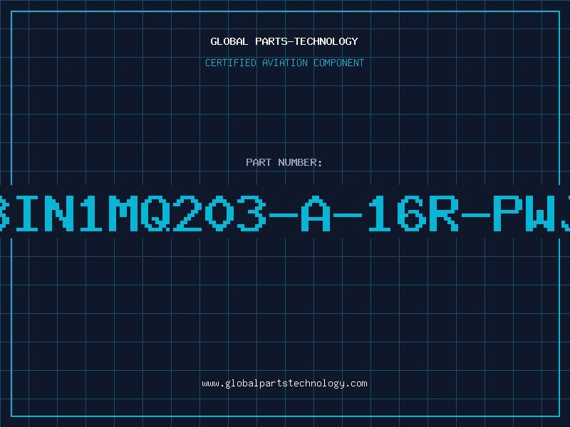 Aviation Part I/O3in1MQ203-A-16R-PWJHRS