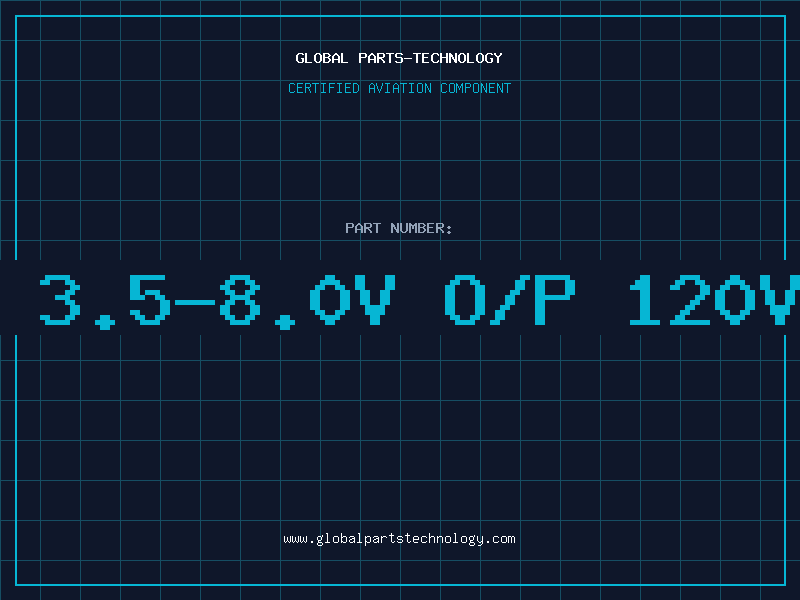 Aviation Part I/P 3.5-8.0V O/P 120V 8A