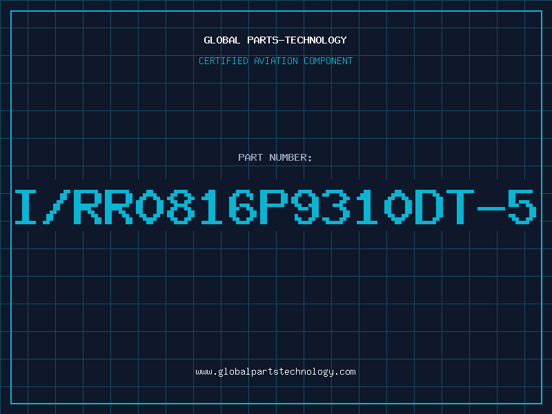 Aviation Part I/RR0816P9310DT-5