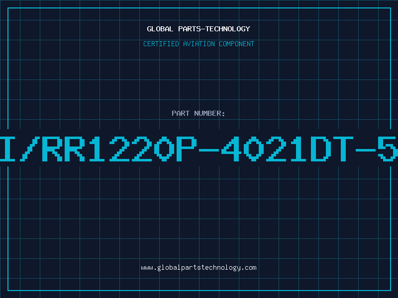 Aviation Part I/RR1220P-4021DT-5