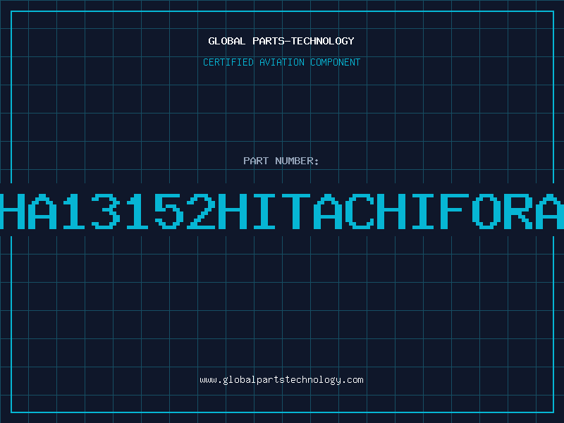 Aviation Part I.C.HA13152HITACHIFORAUDIO