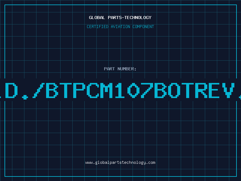 Aviation Part I.D./BTPCM107BOTREV.A
