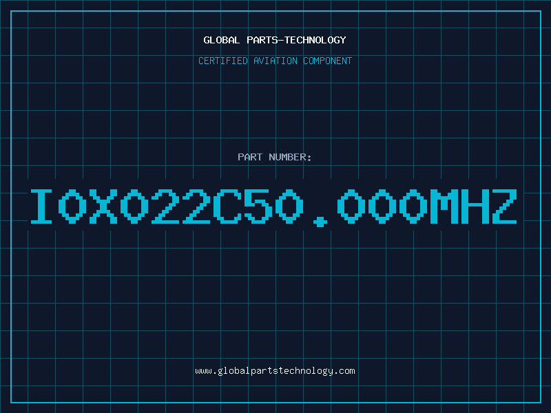Aviation Part I0X022C50.000MHZ