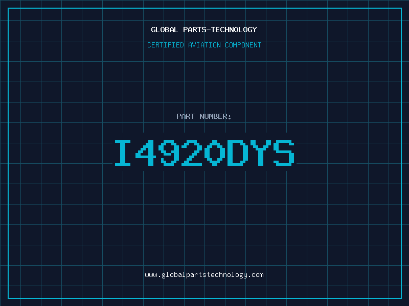 Aviation Part I4920DYS