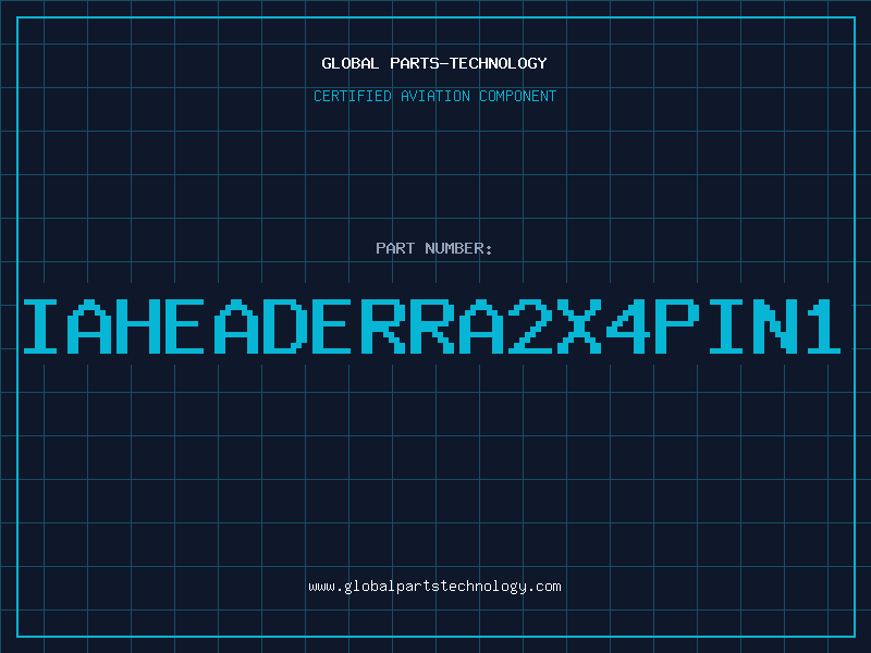 Aviation Part IAHEADERRA2X4PIN1
