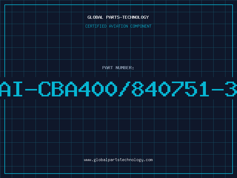 Aviation Part IAI-CBA400/840751-30