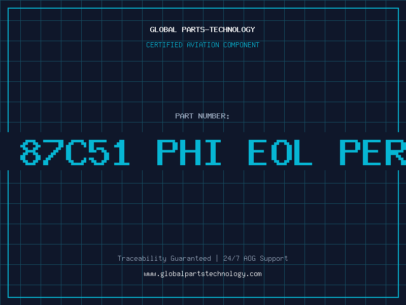 Aviation Part IAW# ON646675-1 87C51 PHI EOL per Franchise Dist