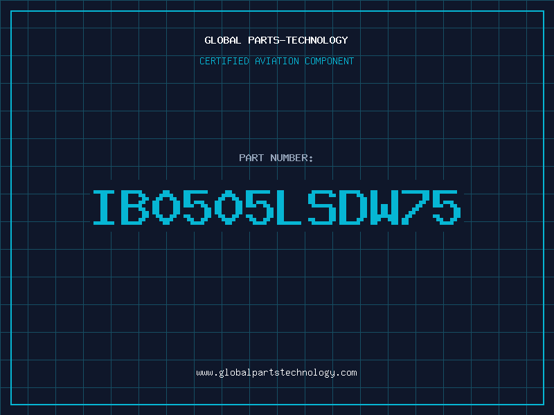 Aviation Part IB0505LSDW75