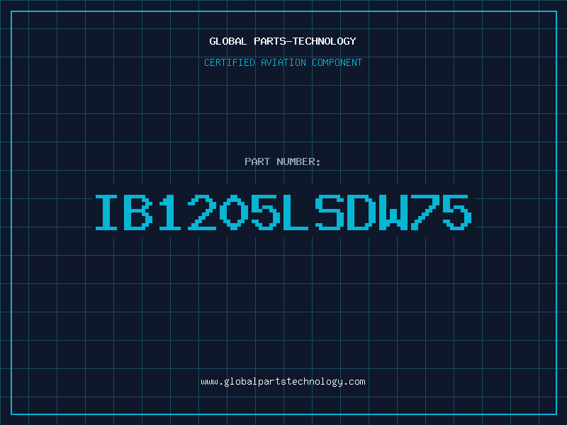 Aviation Part IB1205LSDW75