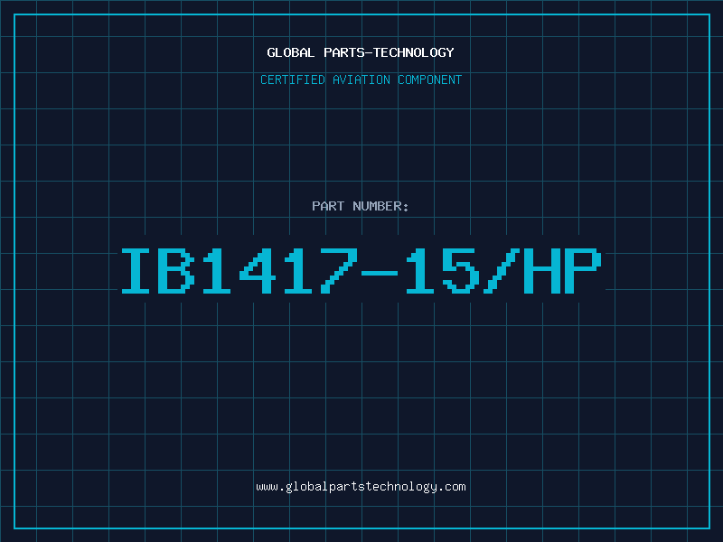 Aviation Part IB1417-15/HP